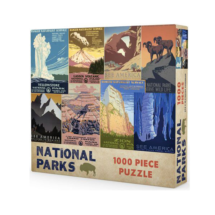 Custom 1000 pieces jigsaw puzzle puzzle manufacturers