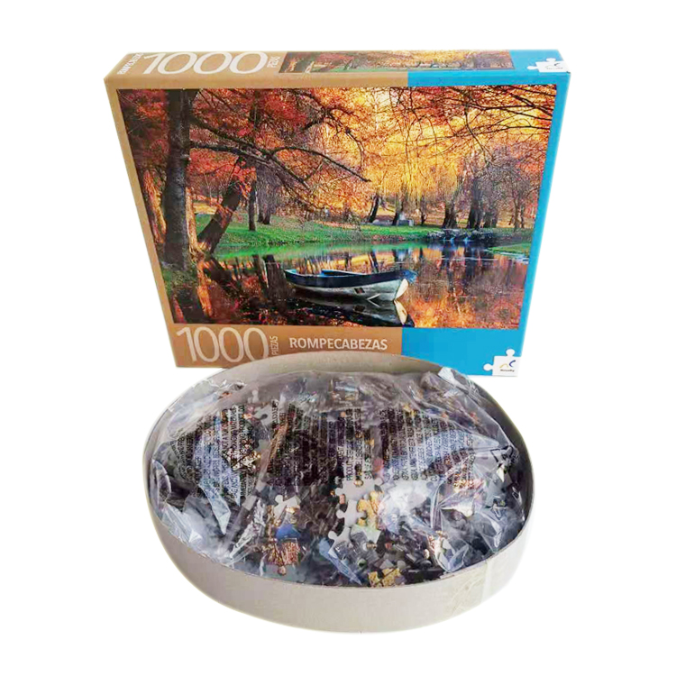 Custom 1000 pieces jigsaw puzzle puzzle manufacturers