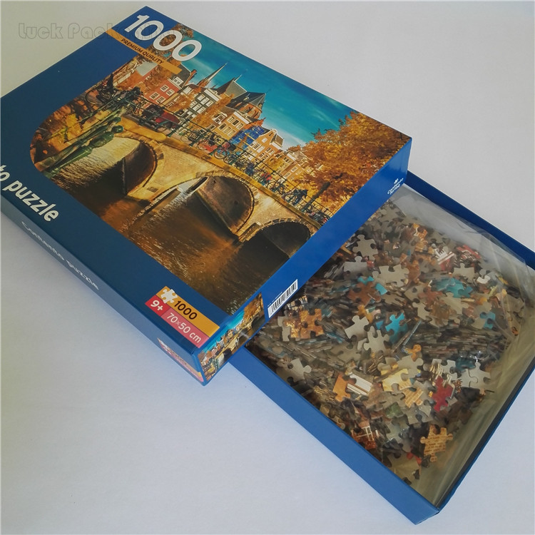 Personalized 1000 pieces adult jigsaw puzzles puzzle manufacturers