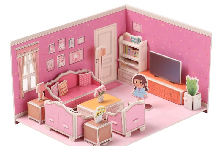 3D Bedroom House Puzzle (6)