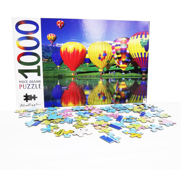 Custom 1000 pieces jigsaw puzzle puzzle manufacturers