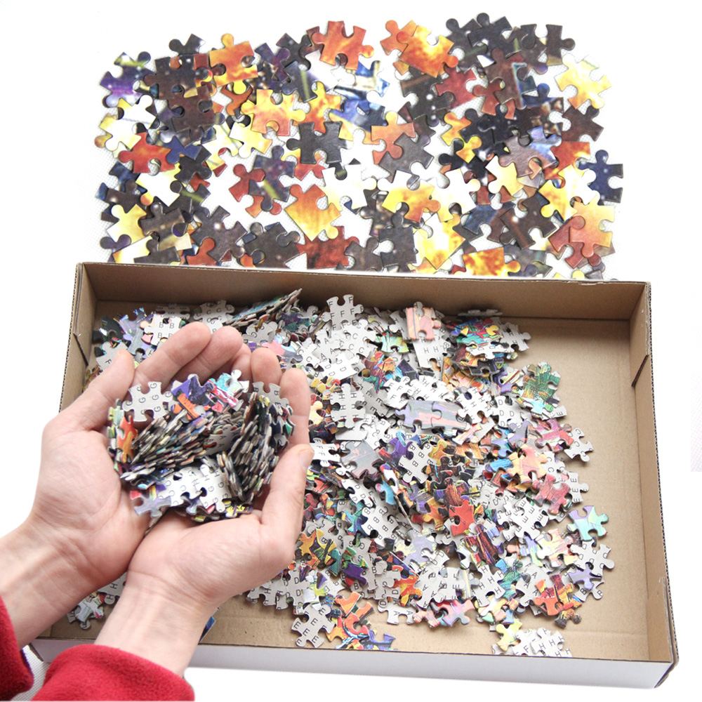 Wholesale adult jigsaw puzzle 1000 pieces puzzle manufacturers