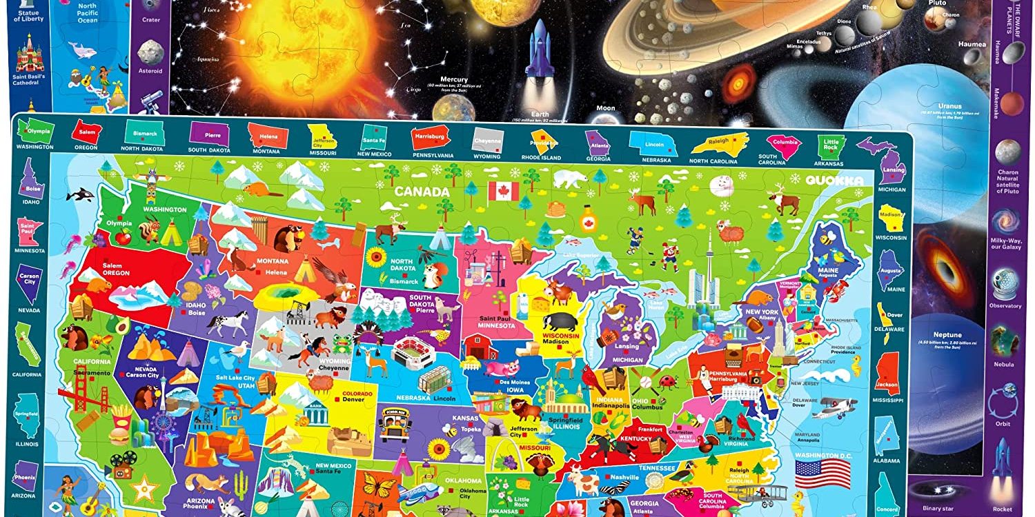 100 Piece Jigsaw Puzzle For Kids Ages 4-8-10 (5)