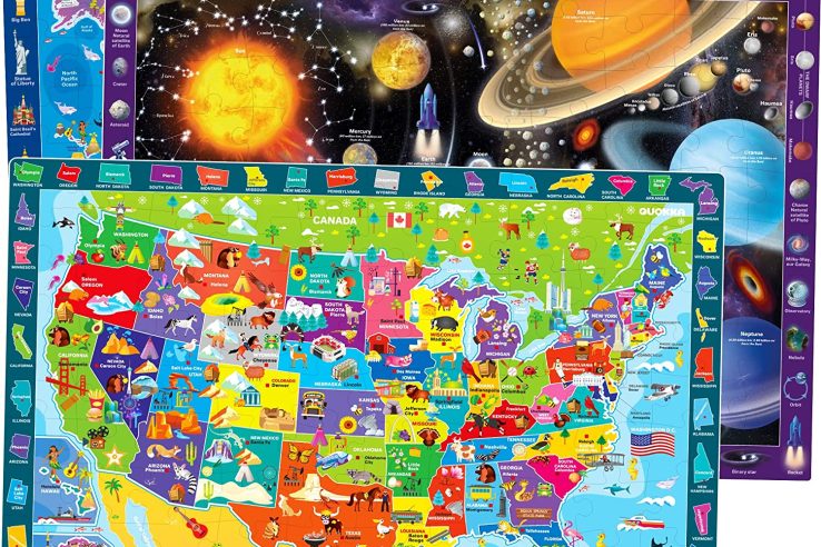 100 Piece Jigsaw Puzzle For Kids Ages 4-8-10 (5)