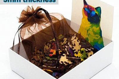 Animal Shaped Wooden Puzzles For Adults (3)