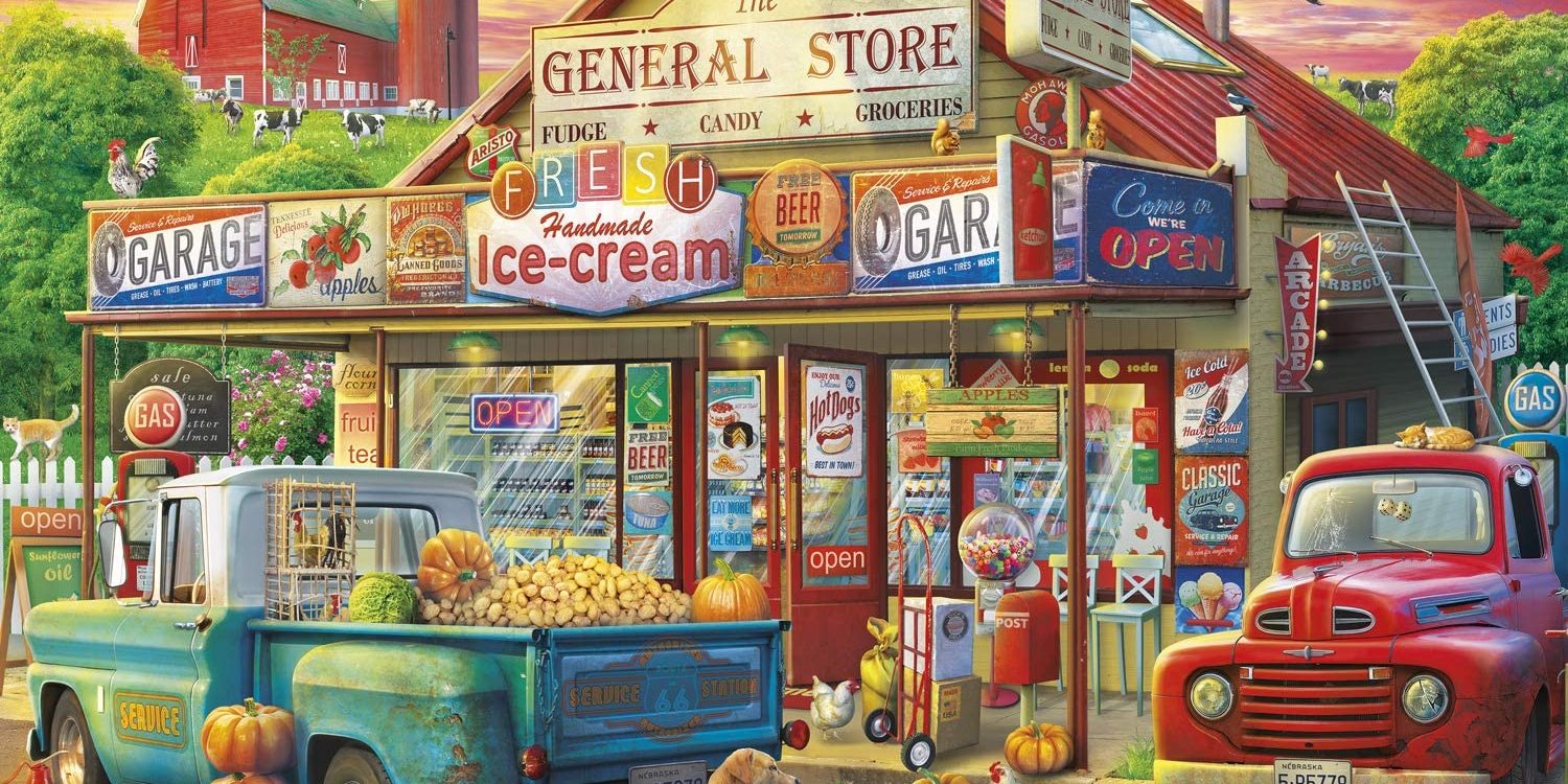 Country Store 1000 Piece Jigsaw Puzzle (6)